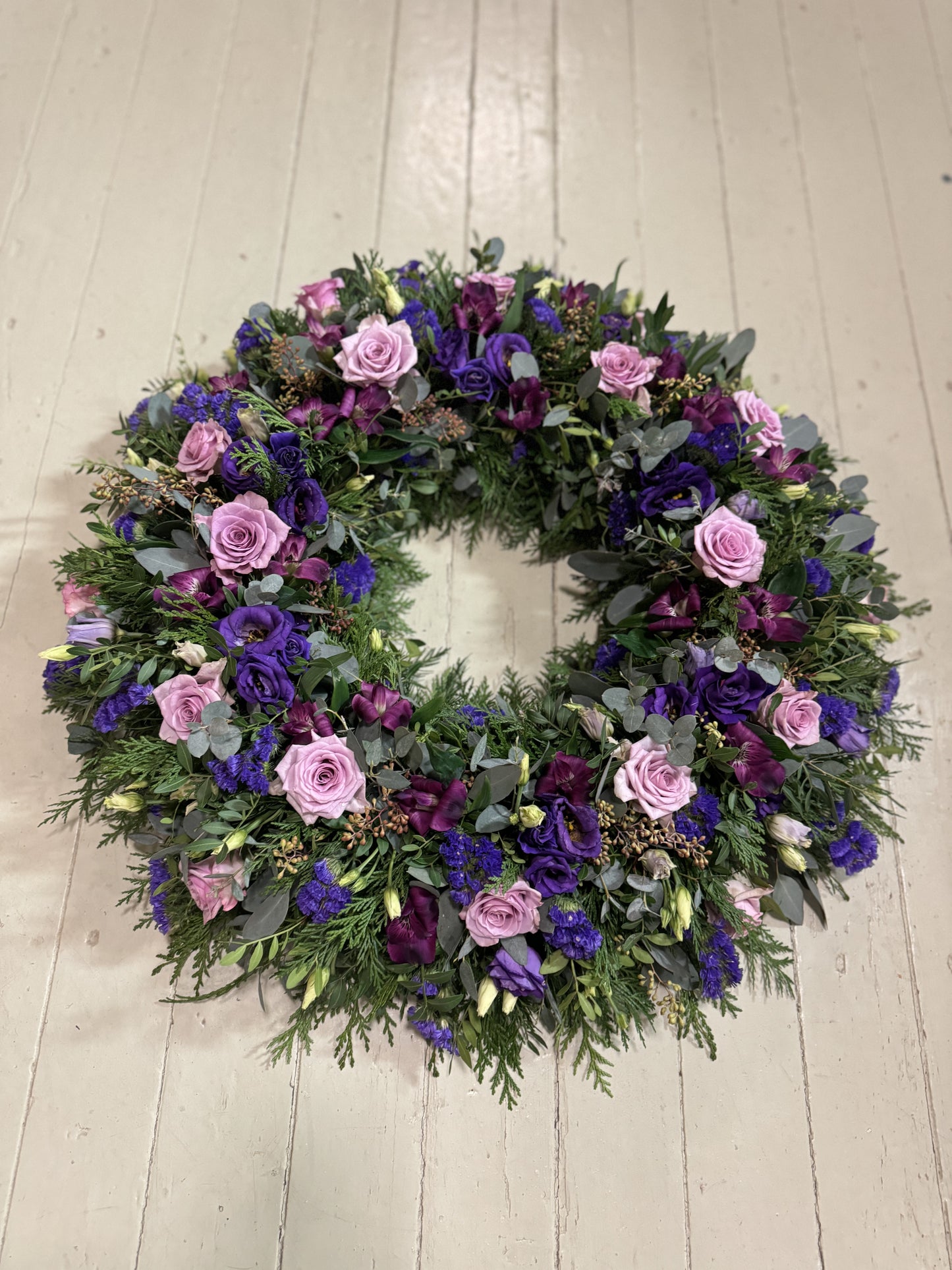 Útfarakrans (hringskreyttur)