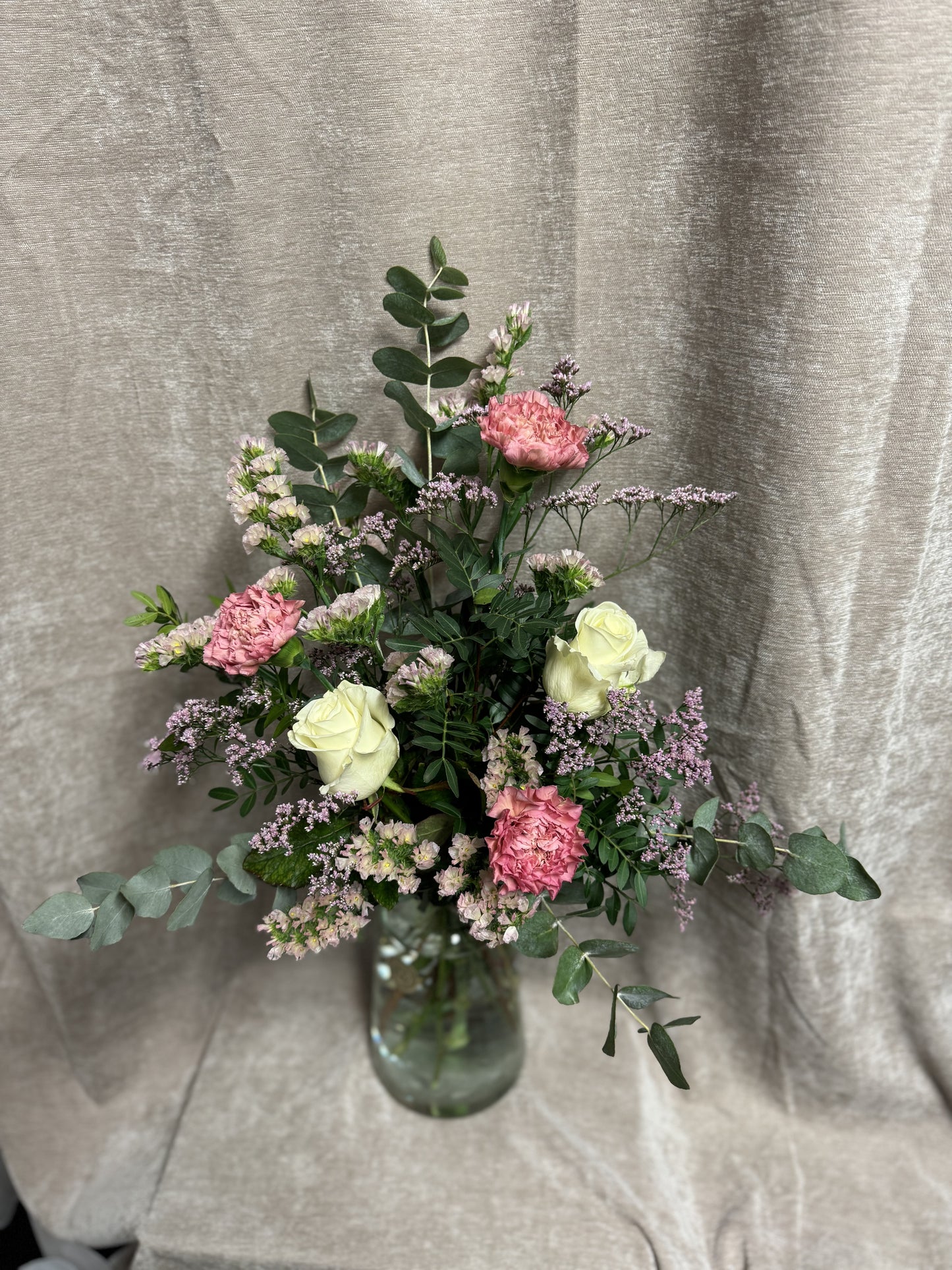 Blómvöndur fyrir útför