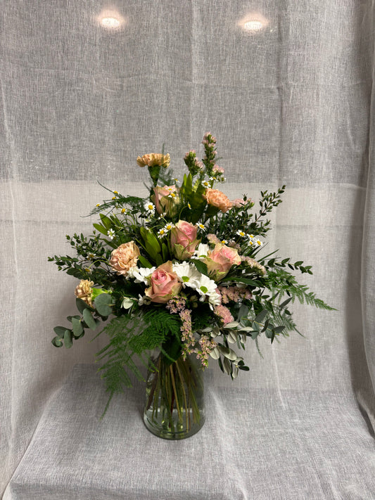 Blómvöndur fyrir útför