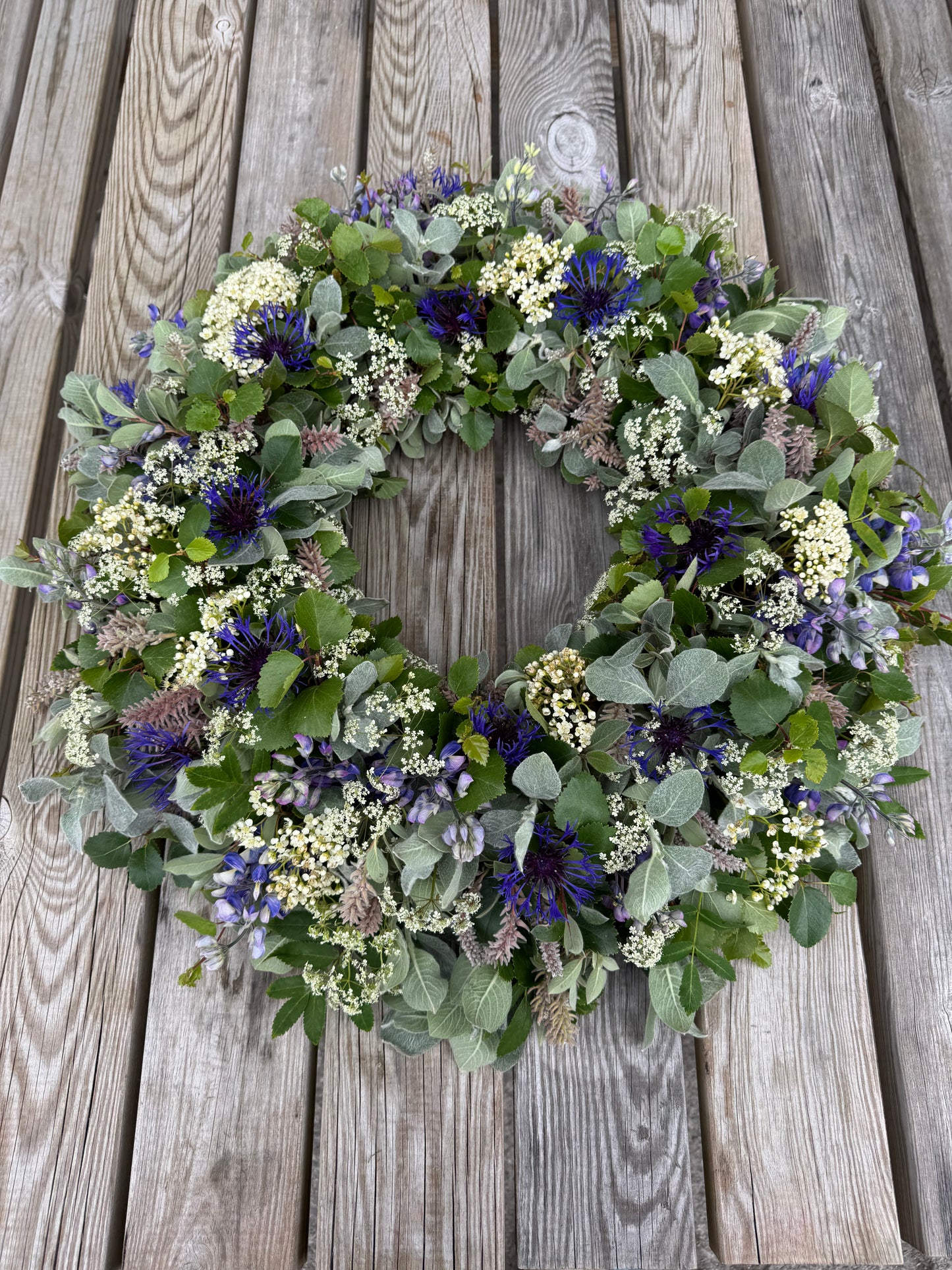 Íslenskur útfarakrans (júní-ágúst)