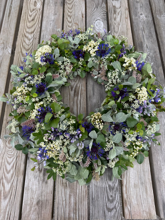 Íslenskur útfarakrans (júní-ágúst)