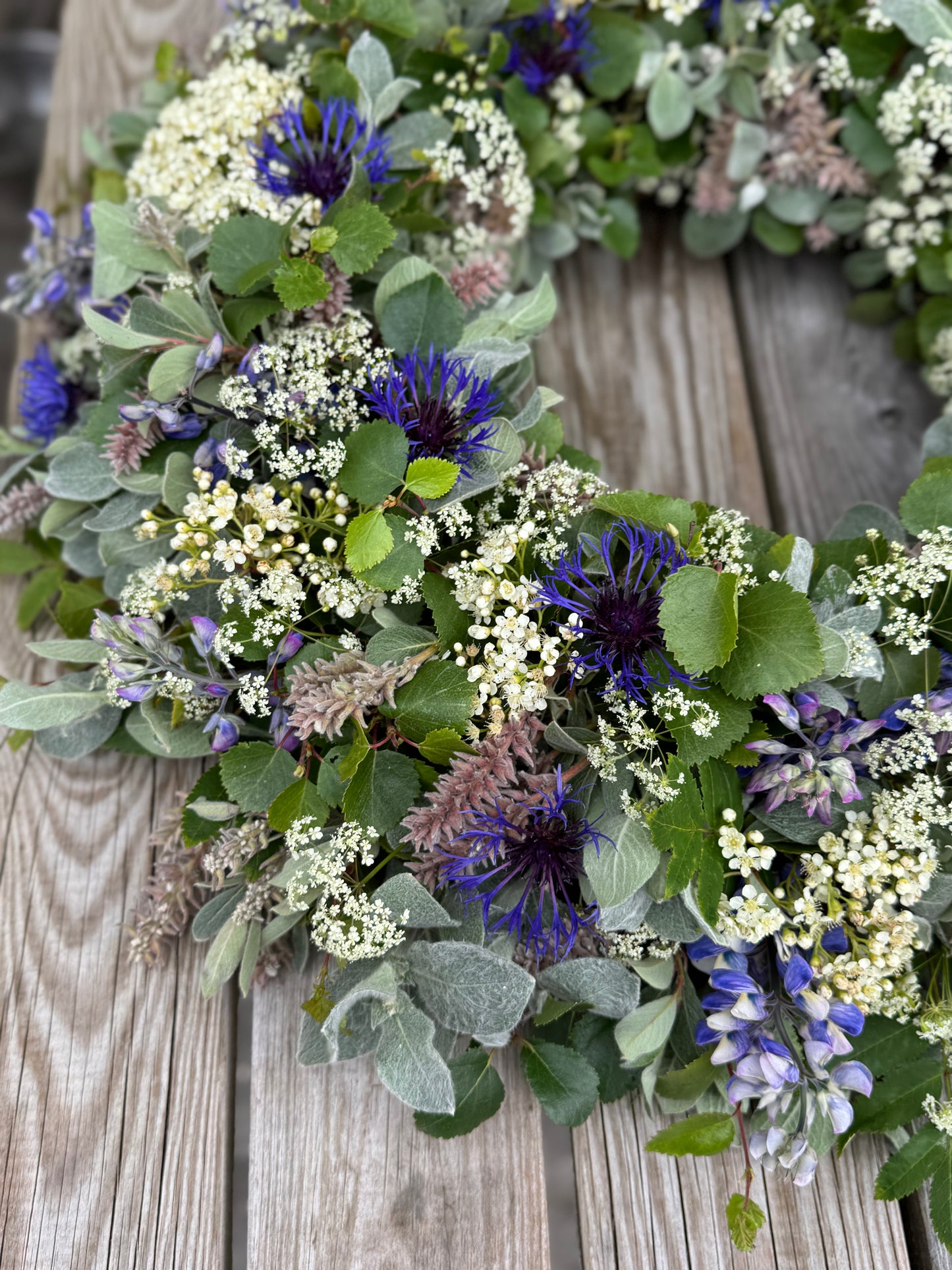 Íslenskur útfarakrans (júní-ágúst)