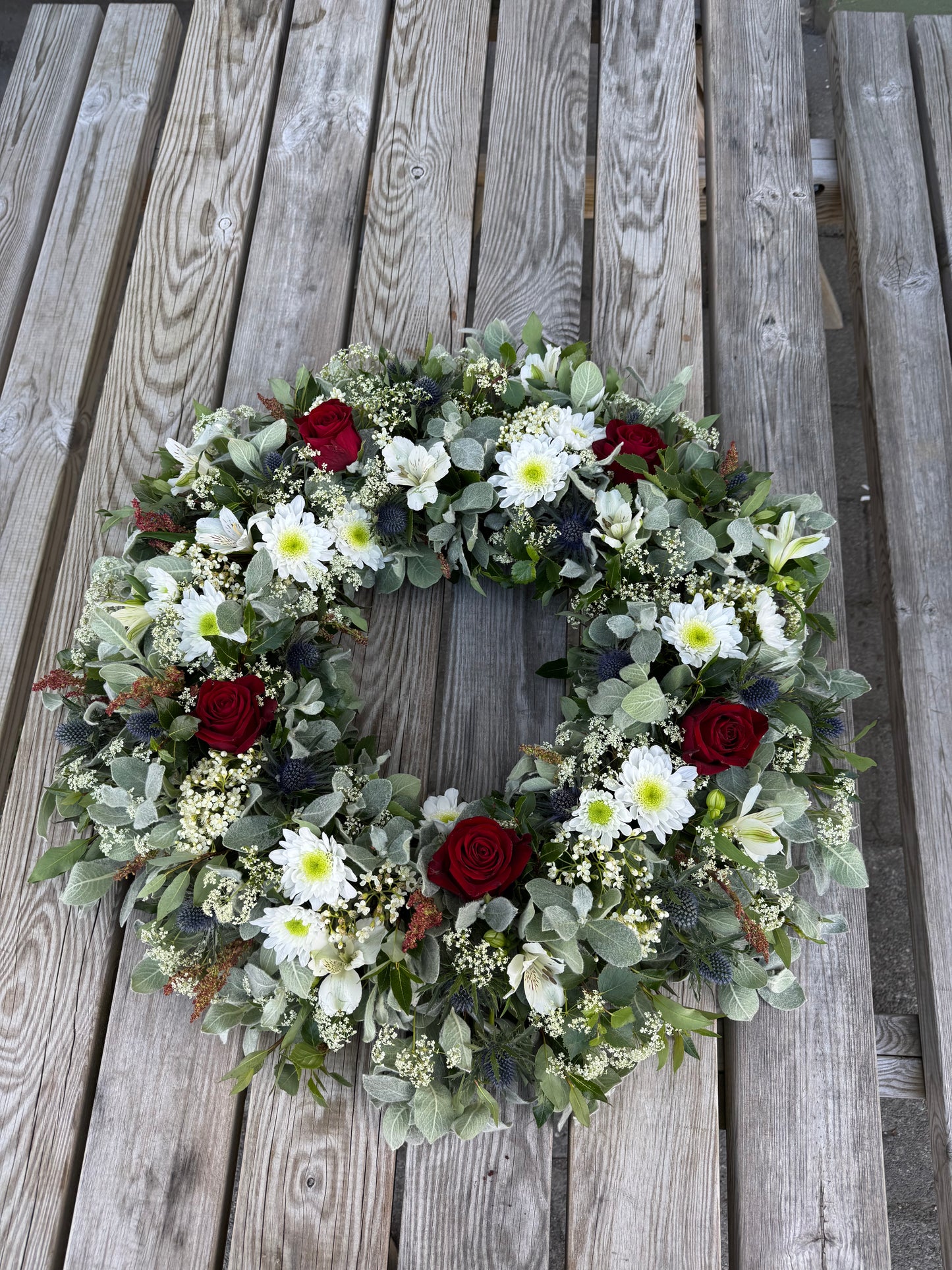 Íslenskur útfarakrans (júní-ágúst)