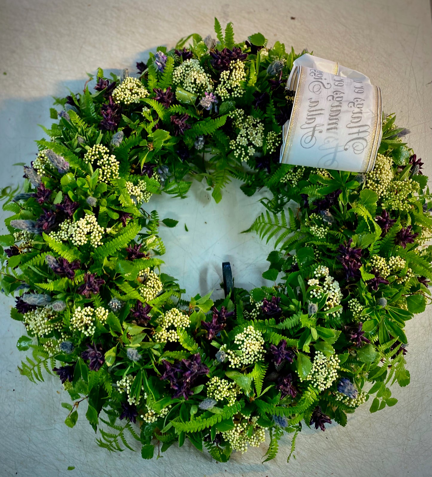 Íslenskur útfarakrans (júní-ágúst)