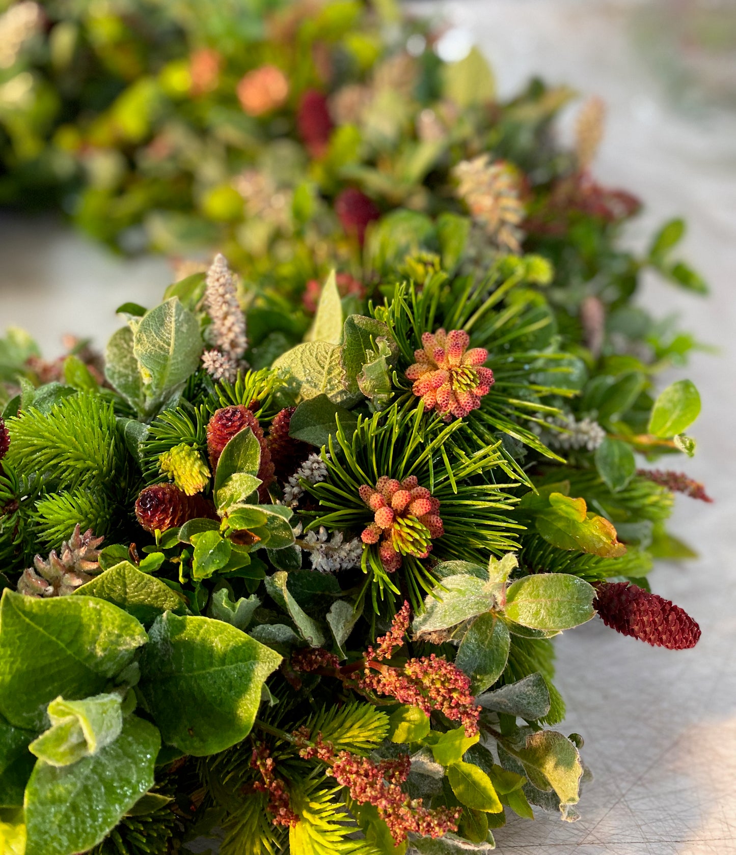 Íslenskur útfarakrans (júní-ágúst)