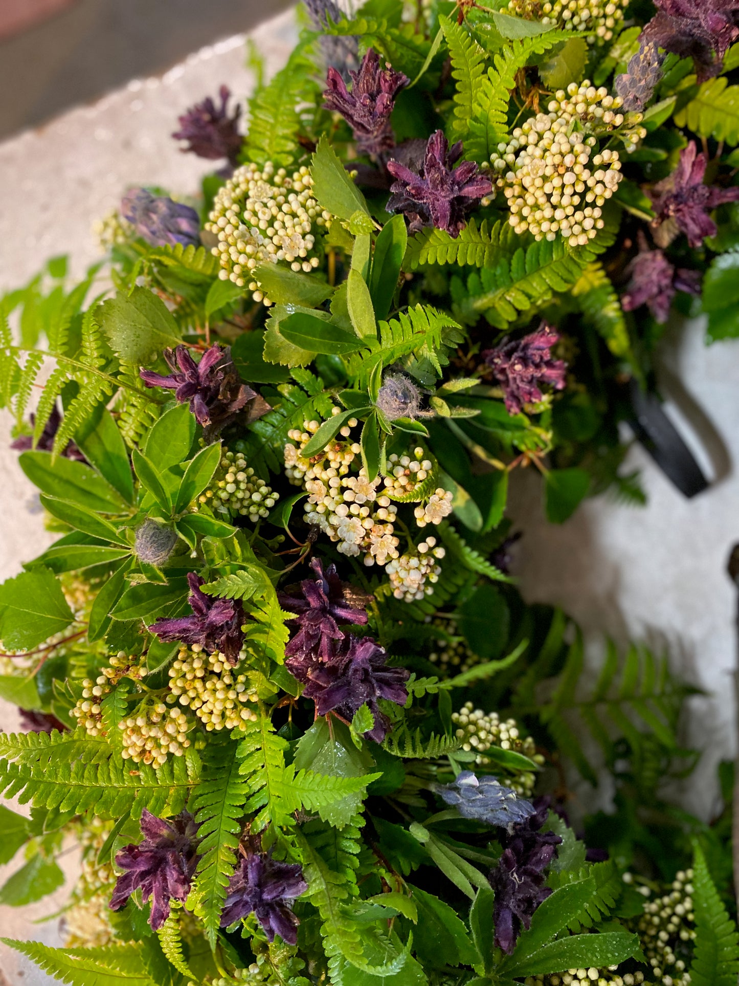 Íslenskur útfarakrans (júní-ágúst)